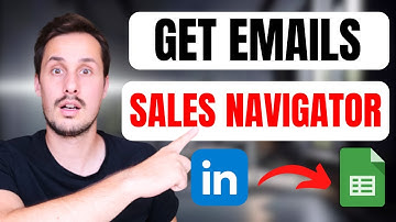 Scrape Emails from LinkedIn Sales Navigator (2025)