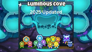 Luminous Cove [Double HP MOABs] Guide | No Monkey Knowledge | BTD 6 (2025 Updated) 4K