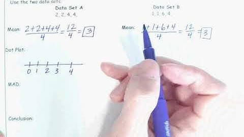 09 Mean Absolute Deviation part 1