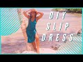 DIY Slip Dress cut on Bias| Sew Addicts