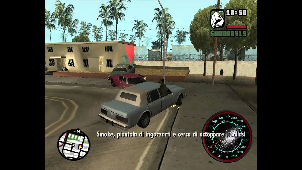 GTA San Andreas Gameplay ITA Missione 5 (Drive Thru) - YouTube