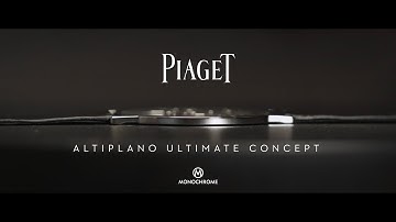 Piaget Altiplano Ultimate Concept - the World