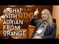 A chat with Adrian Designerdude Man from Orange at NAMM 2018