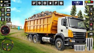 Truck Games 3D Cargo Drive | Extreme Offroad Cargo Dumper Driving Simulator Game | Android Gameplay screenshot 5