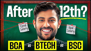 BCA vs BTech vs BSc: Best Career Option After 12th in 2025