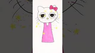 Sprunki Hello Kitty Drawing For Kids