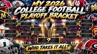 EP 10  My NEW 12 Team College Football Playoff Bracket 👀🏆 | Who Wins It All