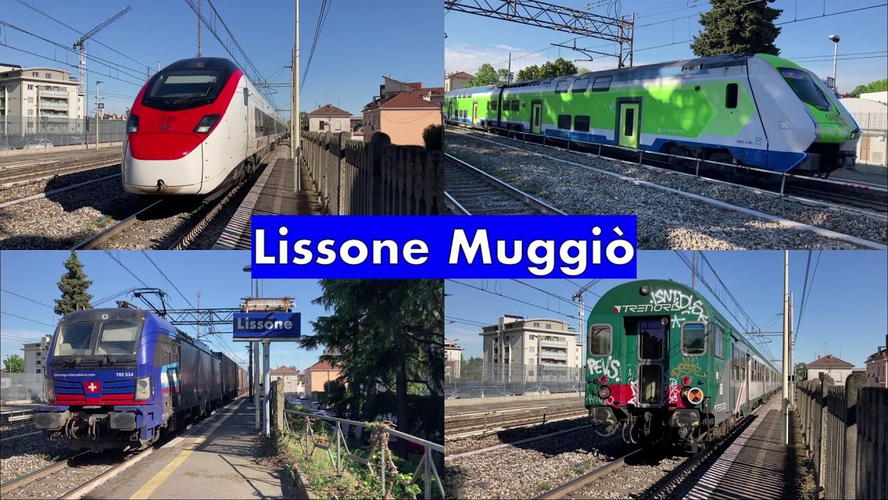 Inizio linea Monza - Chiasso [parte 1/2]: stazione di LISSONE MUGGIO'!