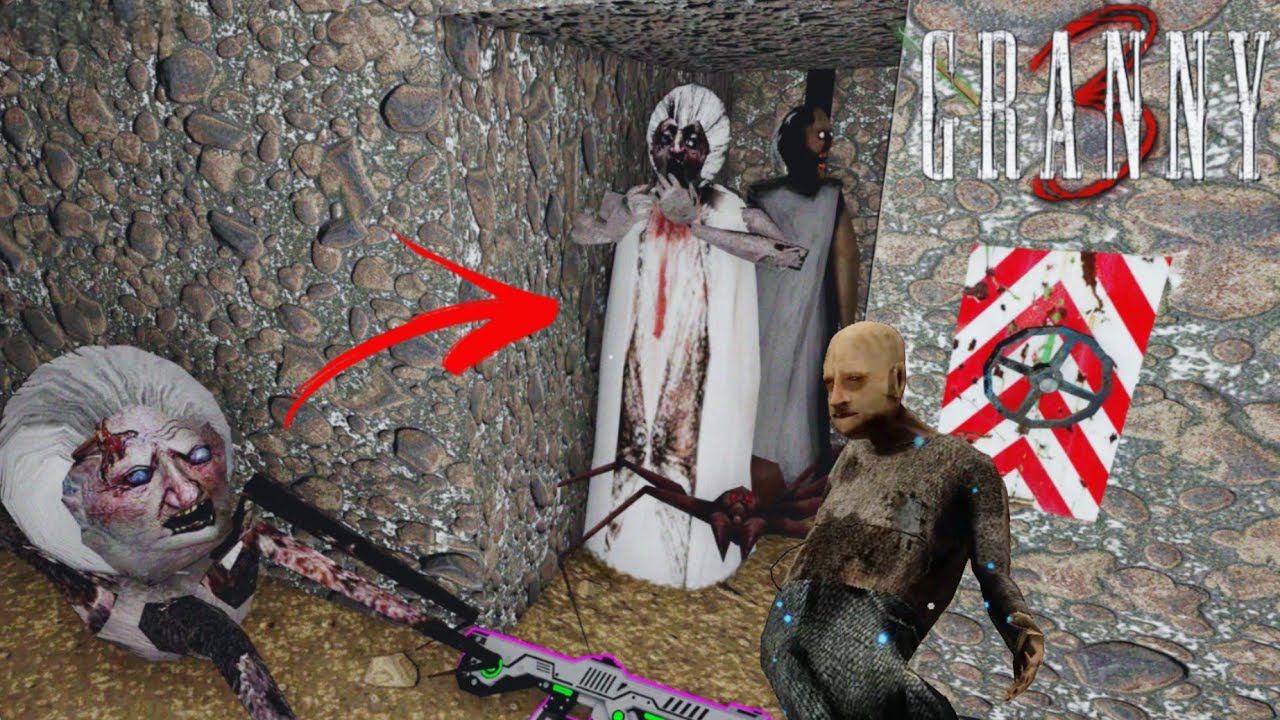 Slendrina Mom joins Granny Mom Spider and Spider with New Location in Granny 3 New Update