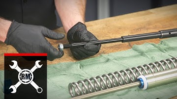 Dirt Bike Air to Spring Fork Conversion - How To Install the Race Tech Spring Conversion System