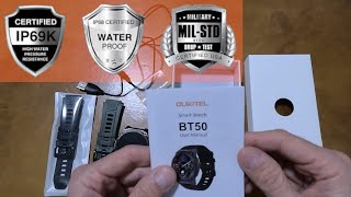 Unboxing Oukitel BT50 Military SmartWatch - Orologio Militare