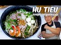 Soupe vietnamienne hu tieu  soupe saigonnaise  le riz jaune