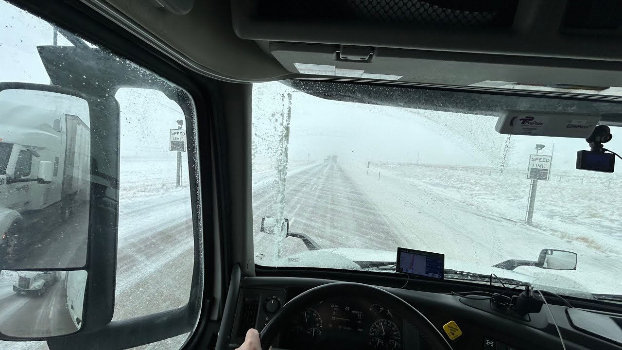 POV Driving in a Heavy Snowstorm | Intense Winter Road Conditions - YouTube