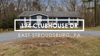 194 Clubhouse Dr, East Stroudsburg, PA 18302