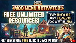 Mine Survival code - how to get unlimited resources for Mine Survival on Android iOS screenshot 4