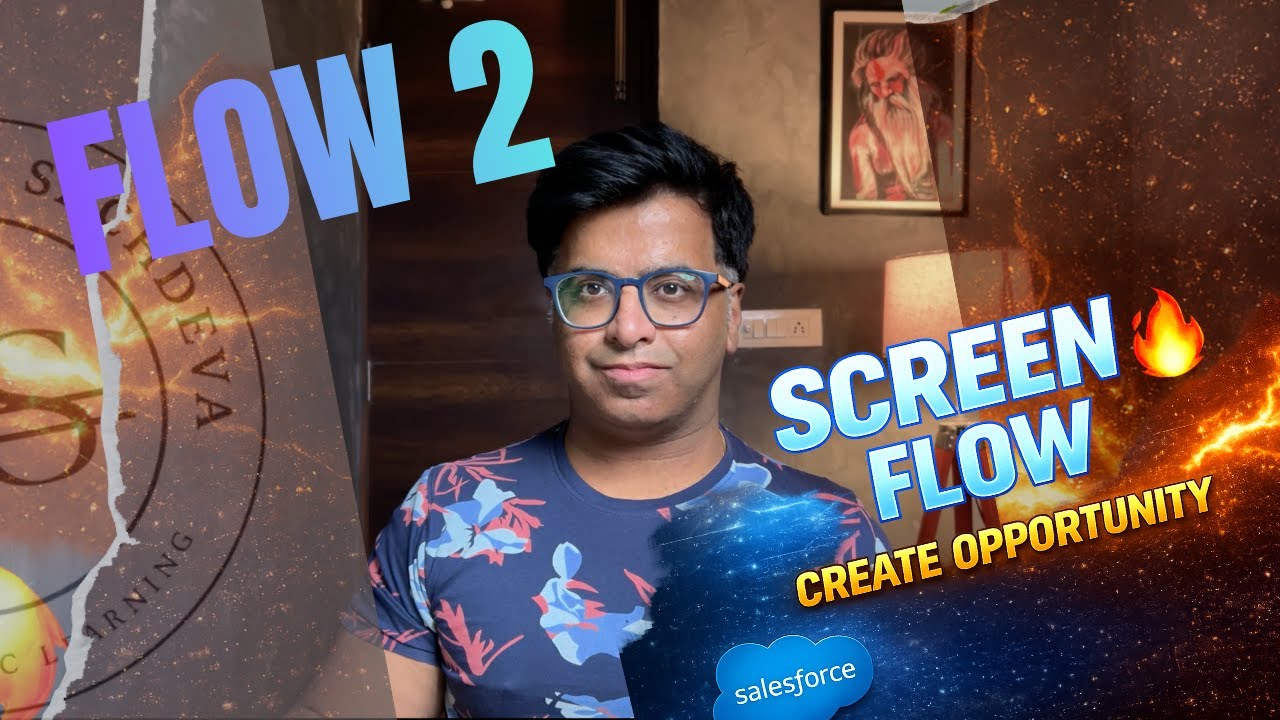 Типы потоков Salesforce | Пример работы Screen Flow в реальном времени