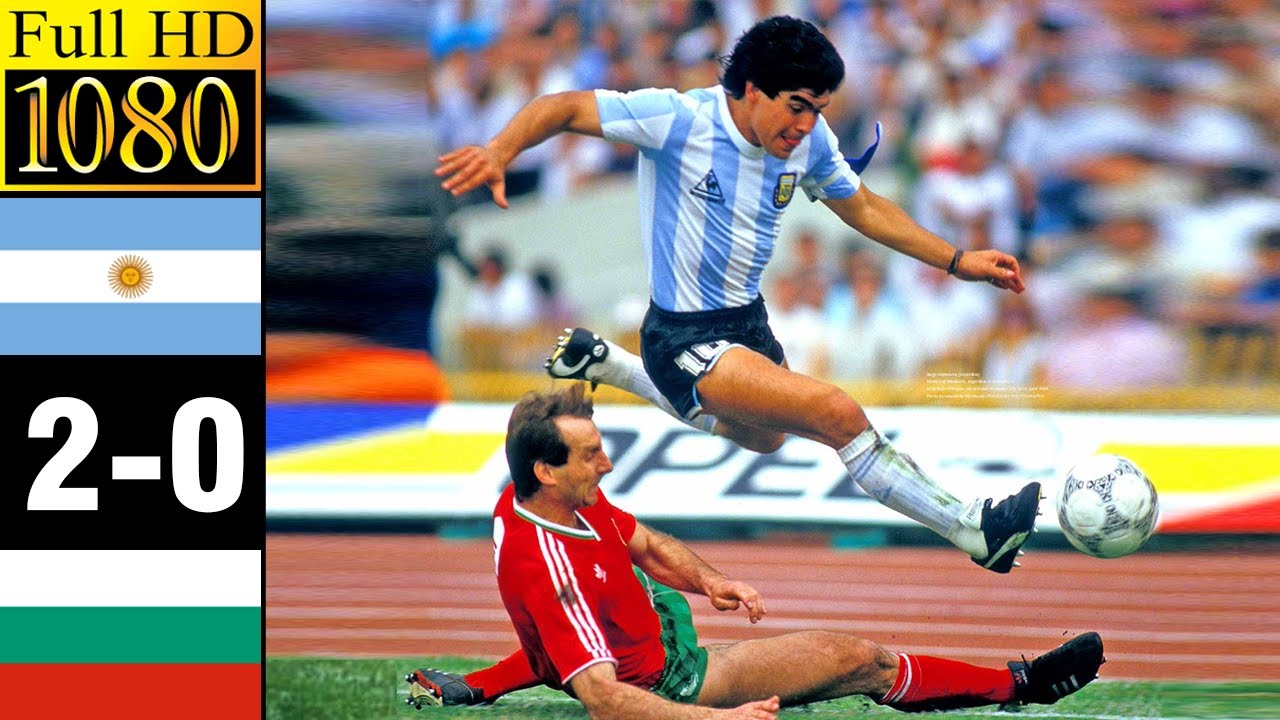 Photo Ancienne Diego Maradona – Argentine Coupe Du Monde 1986 – Cliché D’époque Du 10 !