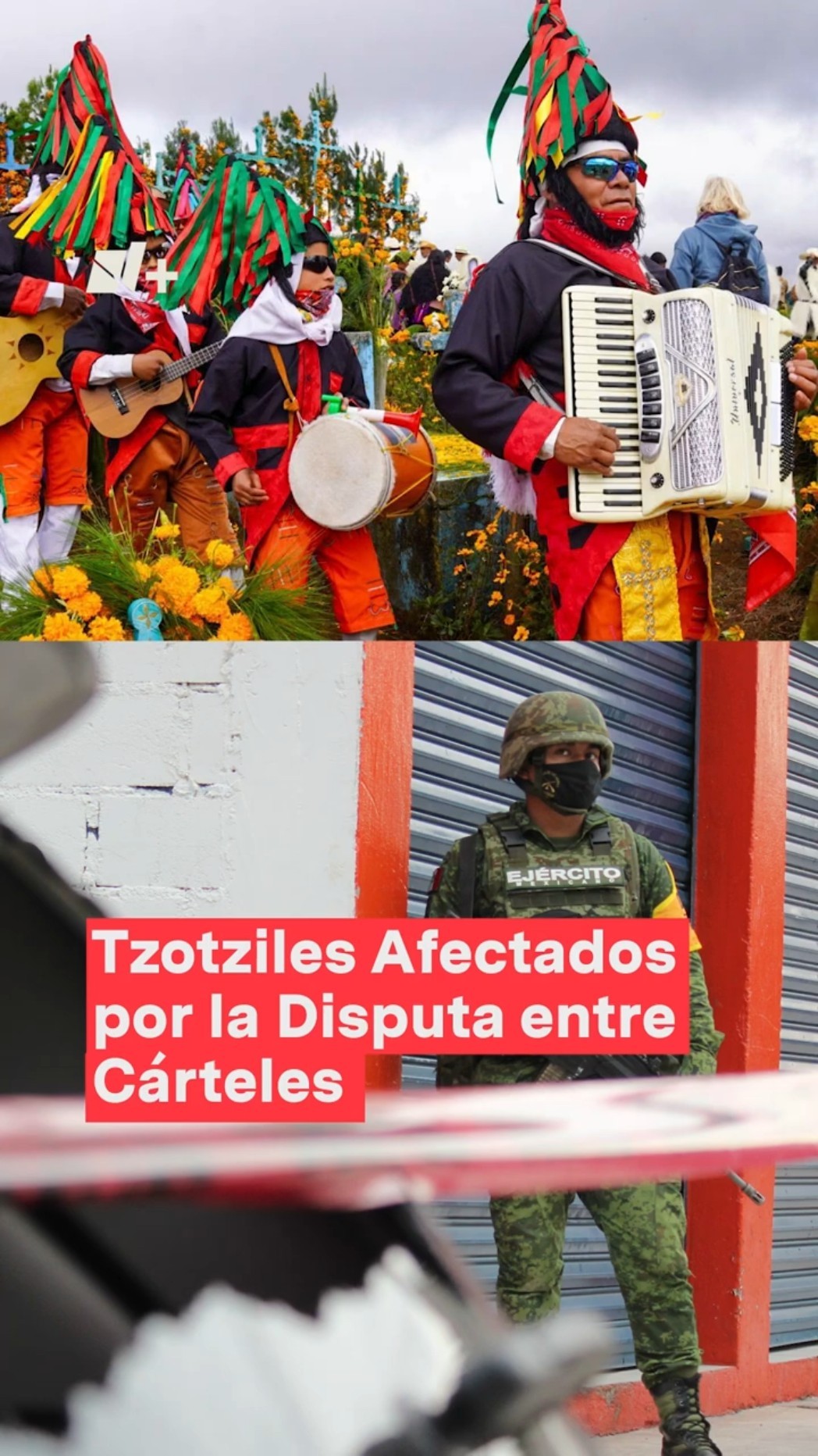 Así afecta a los tzotziles en Chiapas la disputa entre Cártel de Sinaloa y CJNG - N+ #Shorts