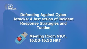 APAC DNS Forum 2023: Defending Against Cyber Attacks