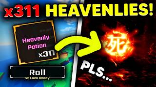 USING 311 HEAVENLIES For NEW 'HELLBORN' 2 BILLION AURA! | Sol's RNG