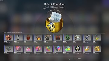 OPENING 20X CS20 STICKER CAPSULES!