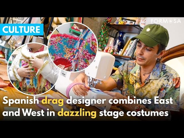 Spanish drag couturier creates dazzling Taiwan-inspired designs｜Formosa English News