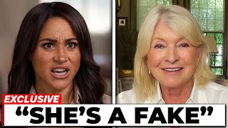 Meghan Markle LOSES IT After Martha Stewart Calls Her Out?