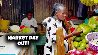 Market Day Out: Doing Some Grocery Shopping And Meeting My Fans-Dem Wa Facebook