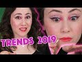 Das sind die Makeup Trends Herbst Winter 2019 😂alle Makeup Trends in einem Look kombiniert