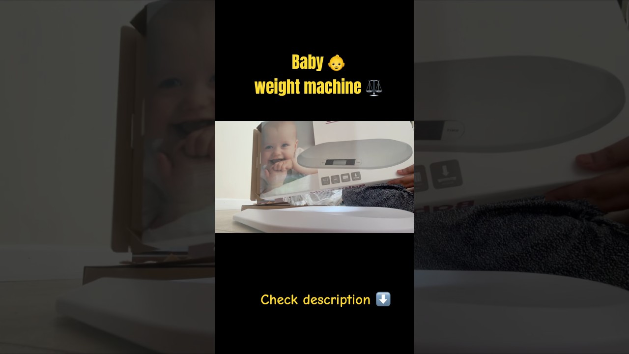 How I Check My Baby’s🎀Weight ⚖️at Home 🏠 Baby Care Essential