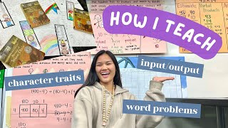 Student Teacher Vlog | winndixie & how I teach math