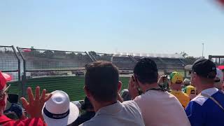 Australian Gp 2019 First Lap Turn 1 - Ricciardo No Front Wing