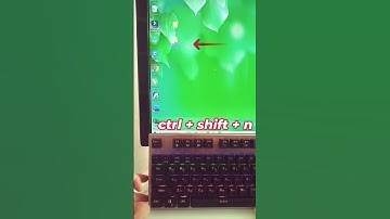 Tạo new foder nhanh trong windows #typing #keyboard