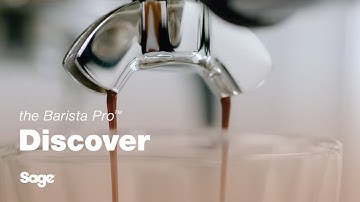 The Barista Pro™ | Make a latte just like a barista | Sage Appliances UK