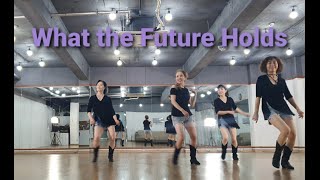 Celebrity What The Future Holds line dance (Intermediate) Demo&Count Wealth