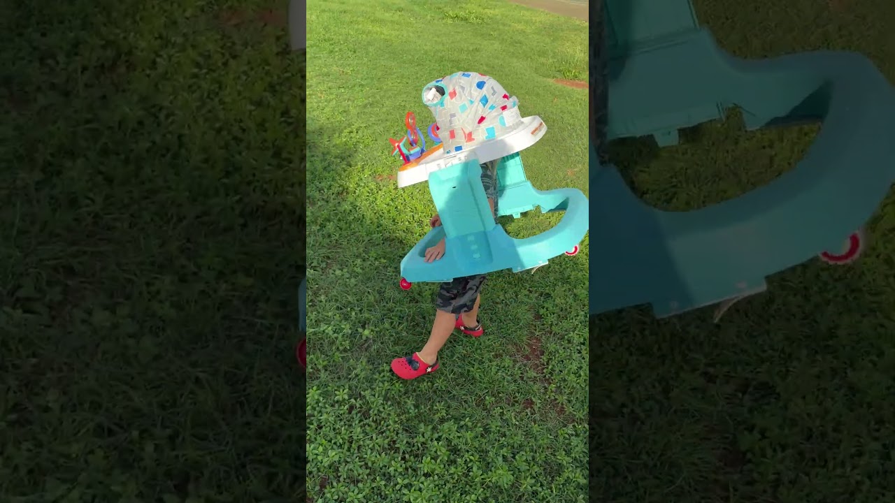 Jax helping mom as an astronaut