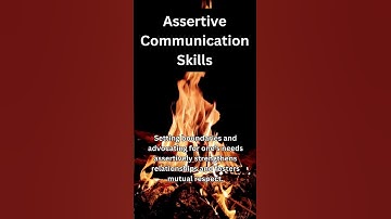 Speak Your Mind: Assertive Communication Skills for Success! #confidenceboost