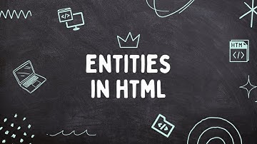 #19 Entities in HTML #entities #symbols #emojis #smiley #space #arrows #htmltutorial