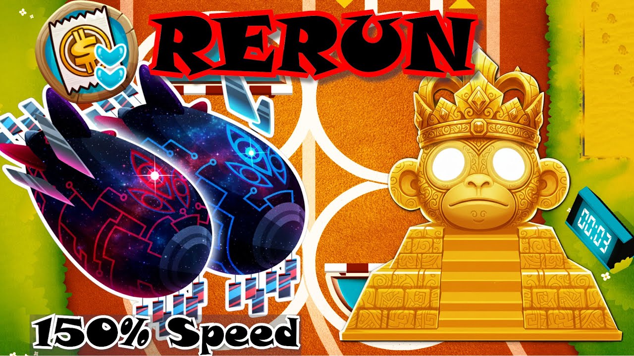 New reRUN | Least Cash : 1,046,505 $ | Elite Ranked Phayze | BTD6 Boss Tutorial