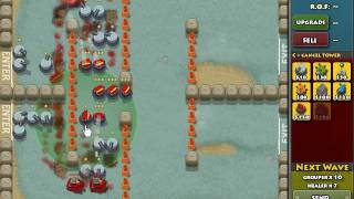 Penguins Attack TD 2 Level LEFT RIGHT LEFT Easy to clear 簡単クリアー