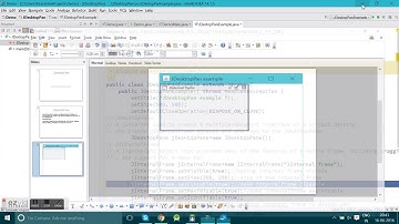 JInternalFrame in java swing