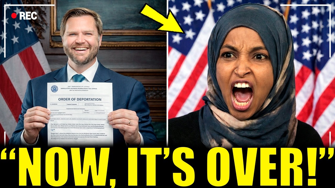 ⁣Ilhan Omar QUITS PARTY After JD Vance CONFIRMS Her DEPORTATION