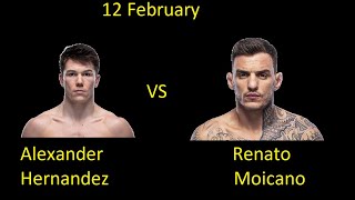 Александер Эрнандес против Ренато Мойкано БОЙ В UFC 4/ UFC 271