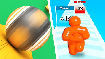 Action Balls Vs Tall Man Run - SpeedRun Gameplay Android, iOS #236