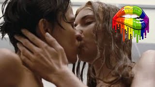 Alba and Natasha - Kissing Scenes - Room in rome  / Habitación en Roma