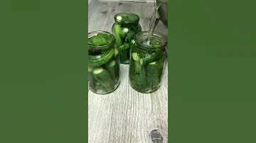 Маринованные огурцы по Рецепту моей бабушки