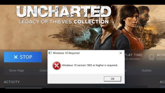 DEU RUIM! 🥺UNCHARTED NO PC FRACO FX 8300 E RX 550 🥺 