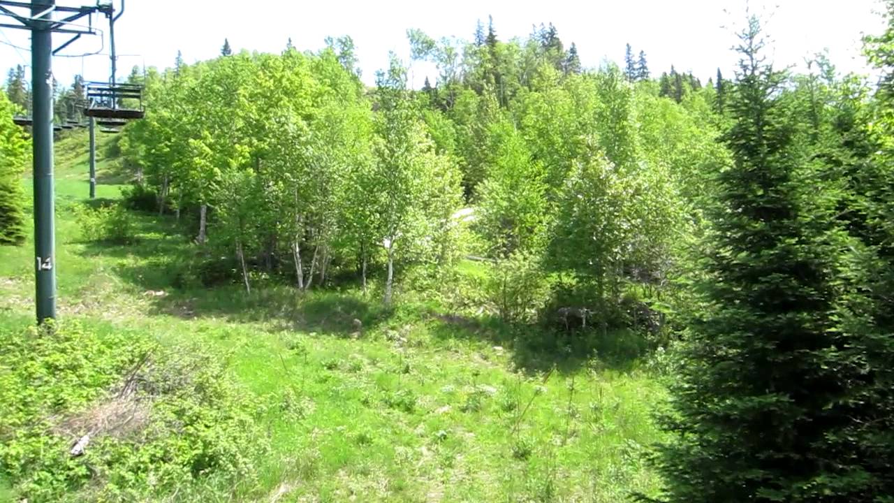 TheChanClan: Lutsen Ski Resort Alpine Slide, Ski Lift Ride - June 2012