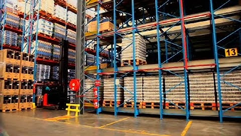 The Pallet Mole - Semi Automated Deep Lane Storage