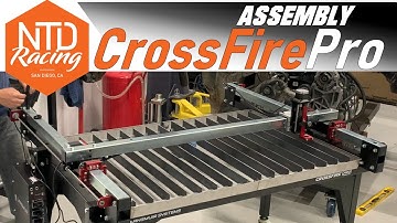 CrossFire Pro build.  Great Langmuir Systems plasma table.